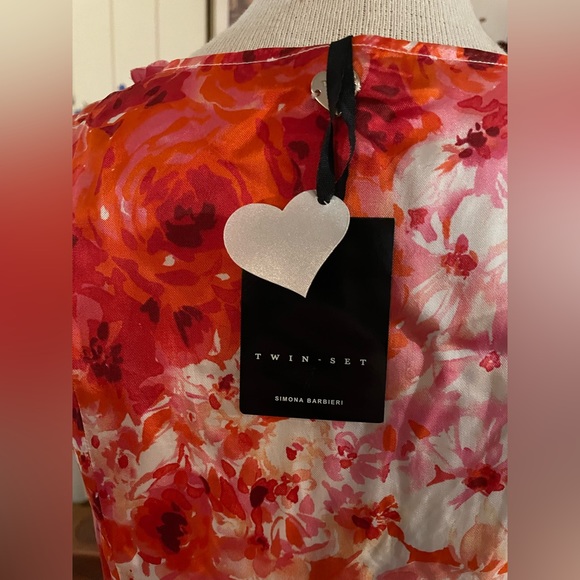 Beautiful 70’s Flower Power Dress - Simona Barbieri NWT - Picture 3 of 4